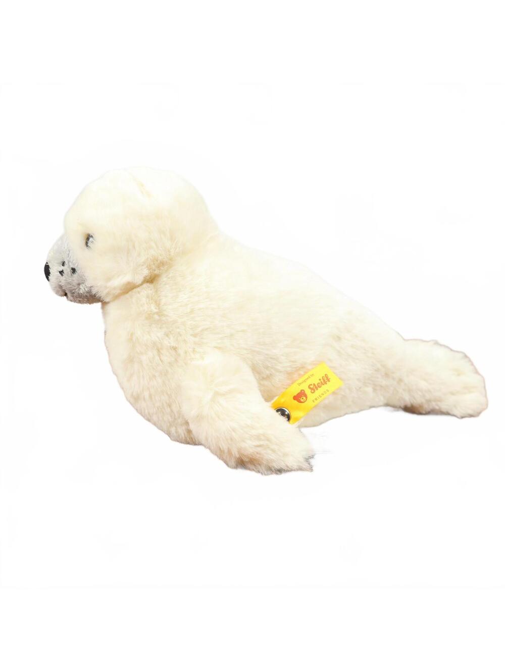 Steiff Soft Cuddly Friends Aro Heulen Baby Seal Pup 10" Plush New Tags #063886